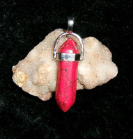 Pendant with QUEEN RED DRAGON