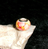Glass Bead with LOVE DRAGON