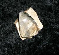 Quartz Stone with WISHING SPELL