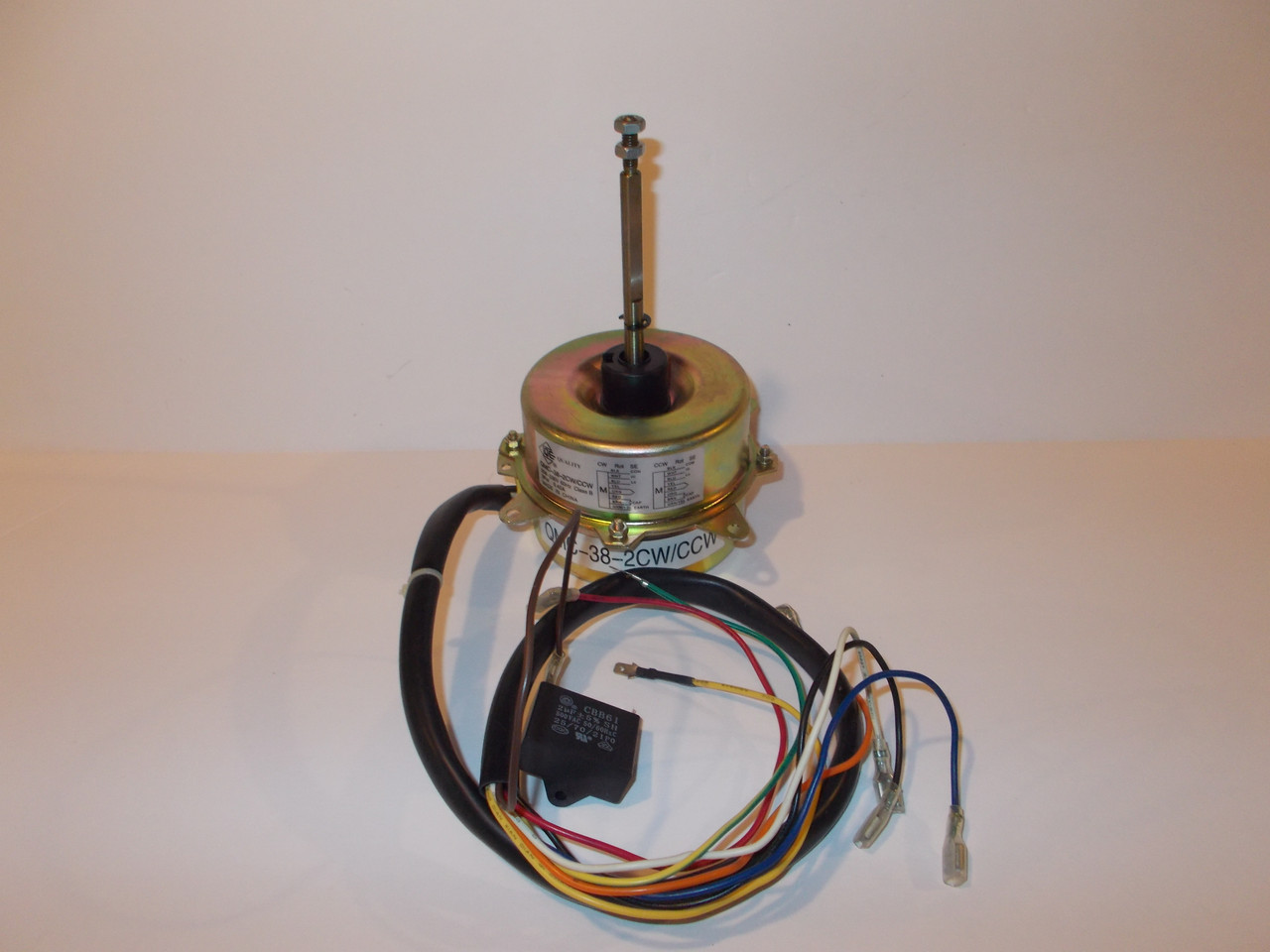 MINI SPLIT CONDENSER FAN MOTOR 208/230V CW/CCW 2 Speed 1180 RPM