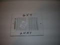 Air Vent Grille Register-6x4-Two Way Lanced- Steel - Heavy Duty-Venti Corp.