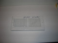 Air Vent Grille Register-10 x 4-Two Way Lanced- Steel - Heavy Duty-Venti Corp.