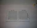Air Vent Grille Register-12 x 6 -Two Way Lanced- Steel - Heavy Duty-Venti Corp.