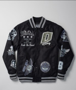 Mens Dodge Demon Wool Varsity Jacket