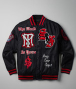 Mens Scarface Wool Varsity Jacket