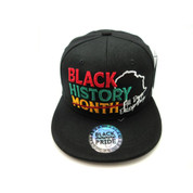 Men's Black History Snapback Hat