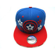 Men's Captain America Snapback Hat