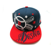 Men's Boston Snapback Hat Baseball