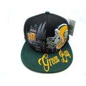 Men's Green Bay Snapback Hat Downtown