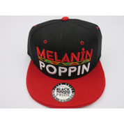 Men's Melanin Poppin Snapback Hat
