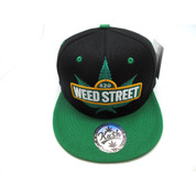 Men's Weed Street Snapback Hat