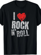 Men's I Love Rock N Roll T Shirt
