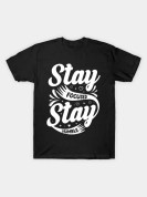 Men's Stay Focused Stay Humble Graphic T-Shirt Sz. 2X