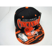 Men's Cincinnati Snapback Hat Paint