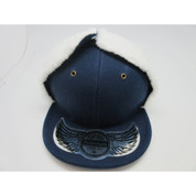 Plain Dog Ear 1 NAVY 2X