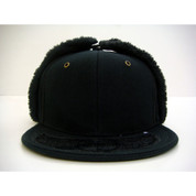 Plain Dog Ear 1 BLACK 2X