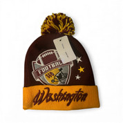 Men's Washington Football Pom Beanie