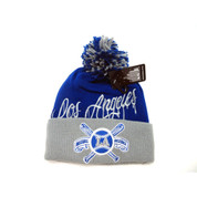 Men's Los Angeles Baseball Drip Pom Beanie