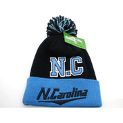 Men's North Carolina Flash Pom Beanie