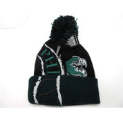 Men's Philly Black Pom Beanie