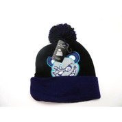 Men's Voodoo Pom Beanie Black\Purple