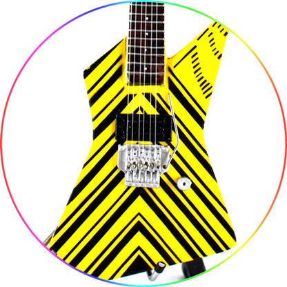 STRYPER Oz Fox Miniature Guitar Replica Collectible W 777