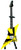 STRYPER Oz Fox Miniature Guitar Replica Collectible Handmade Custom W Rising Sun 777 