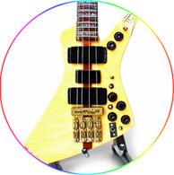John Entwistle The Who Almb Bass Xpl Spider Web Miniature Guitar 