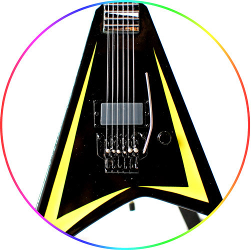 alexi laiho mini guitar