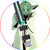 Star Wars Theme Master Yoda Guitar Art Miniature Guitar 