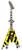 Officially Licensed STRYPER Michael Sweet Parallaxe MS Guitar Miniature Collectible