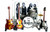 The Beatles Ed Sullivan Miniature Guitar Set Super Mini