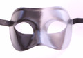 Black Silver Galaxy Fade Colombina Venetian Masquerade Mask SKU 003bsgalaxy
