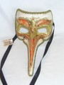 Orange Nasone San Marco Venetian Mask. SKU: 149