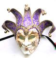 Pueple Joker Sinfonia Venetian Masquerade Mask SKU 381jbla