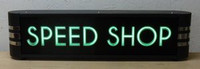 DECO SPEED SHOP LIGHTED SIGN