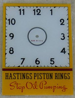 HASTINGS PISTON CLOCK GLASS