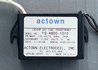 SMALL FOOTPRINT 3000V NEON TRANSFORMER