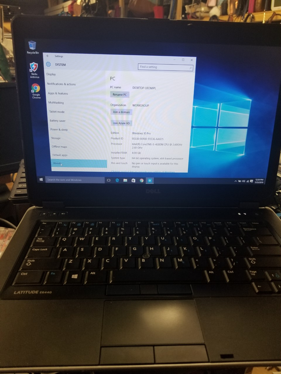 Dell laptop i5 4gb ram 320 on sale hdd price list