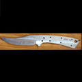 MX-16 Knife blade. 4-1/4" blade, 9-1/2" total length. With Bolster