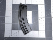 Side view of 15 round magazine