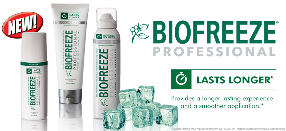 New Biofreeze Professional