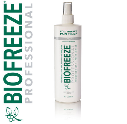 Biofreeze® Professional Topical Analgesic
16 oz Spray Clinical Size