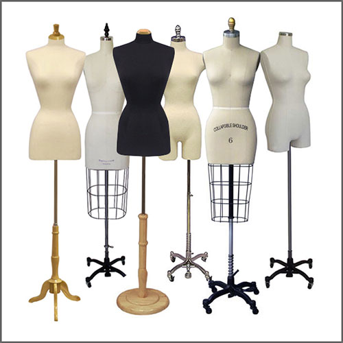 Details about   5 Female 5 Male Mannequin Torso Set White Hanging Dress Body Forms 