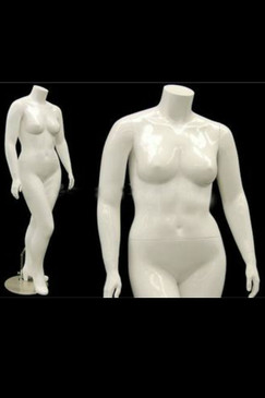 Details about   New 5 ft 5 in Headless Female Mannequin Matte White Body Form Torso  STW108WT 