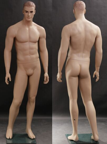 male mannequin, fleshtone male mannequin, realistic male mannequin, men&...