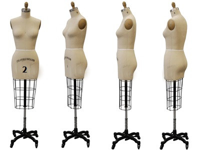 Details about   Womens Fully Round Hollow Plastic Body Form Mannequin 3/4 Torso with Shoulders 