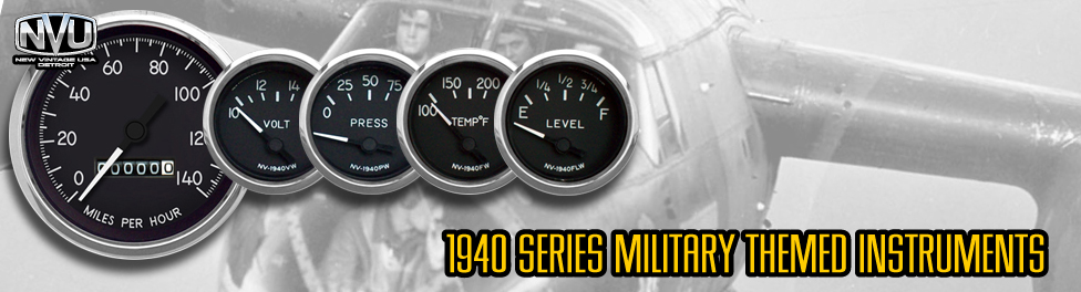 hot rod aguges bomber gauges