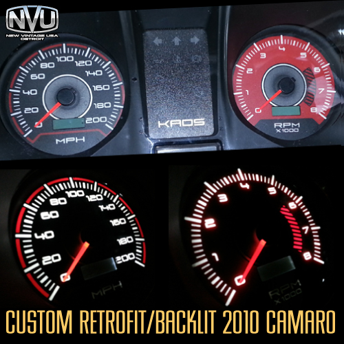 2010 camaro custom gauges 