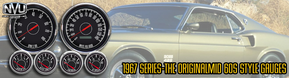 60s musclecar gauges mustang camaro chevelle nova studebaker